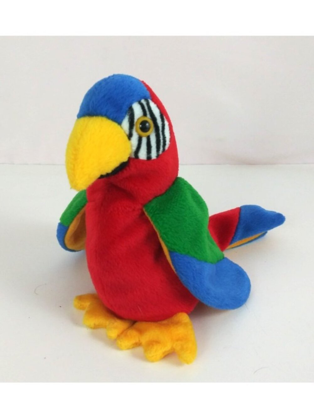 1998 Ty Beanie Babies Jabber The Parrot 6" Plush